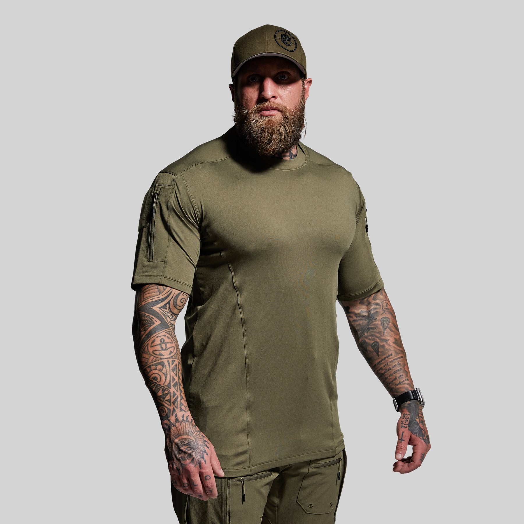 Born Primitive - OP Top Short Sleeve (Green)