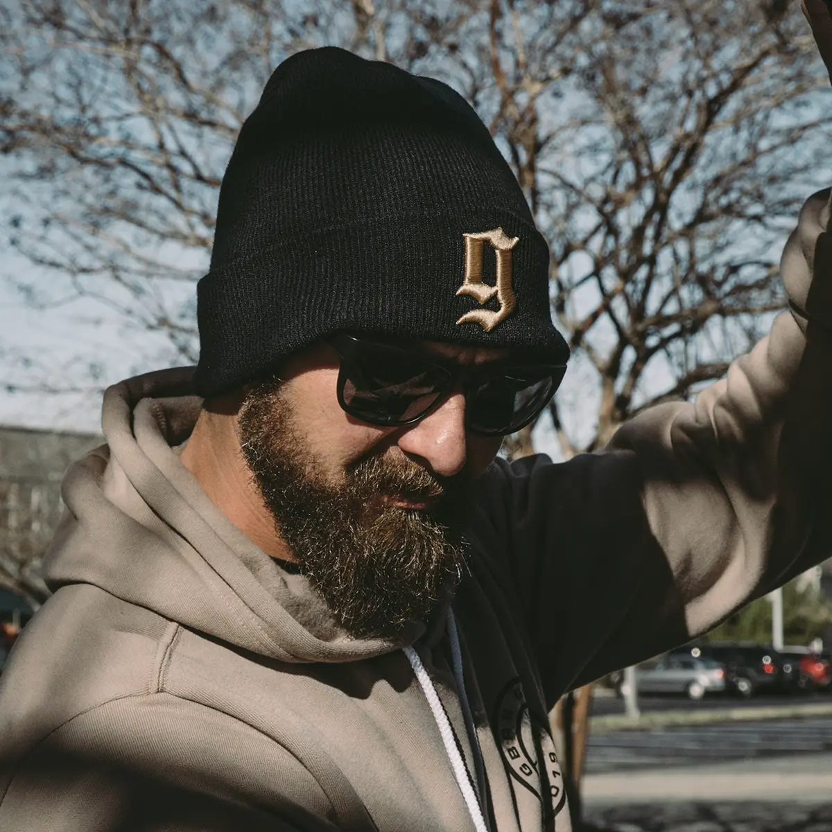 GBRS GROUP G'22 PUFF BEANIE - BLK/ODG