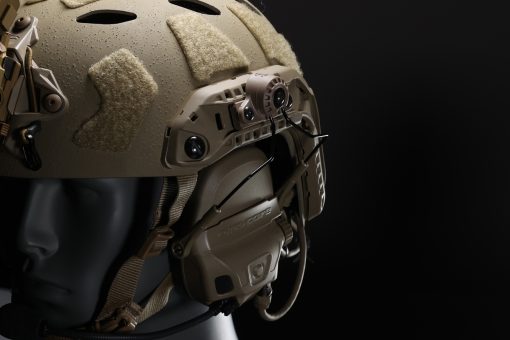 Unity Tactical MARK™ for Ops-Core® AMP® Communication Headset - FDE/Full Kit