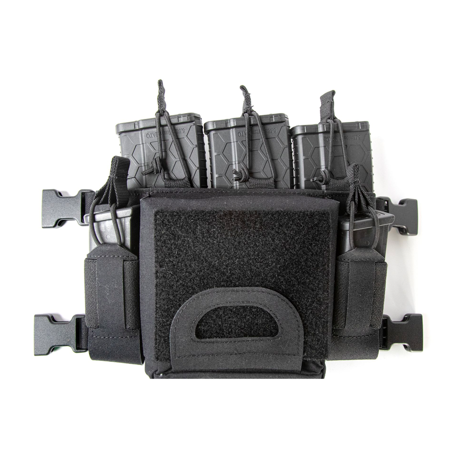 Blackhawk FOUNDATION SERIES FIRST RESPONDER PLACARD (W/TRIPLE AR15 INSERT) Black