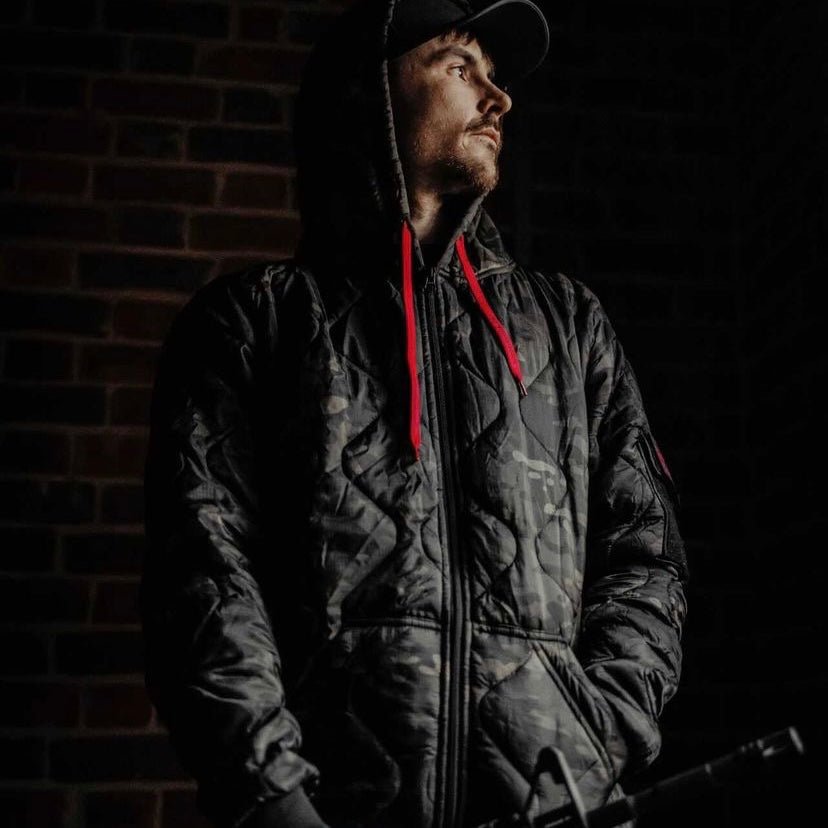 Fight ot Perish Multicam Black Woobie Jacket