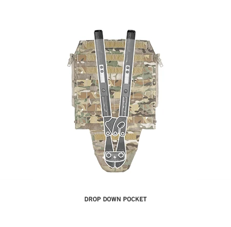 CRYE Pack Zip-On Panel 2.0 Multicam