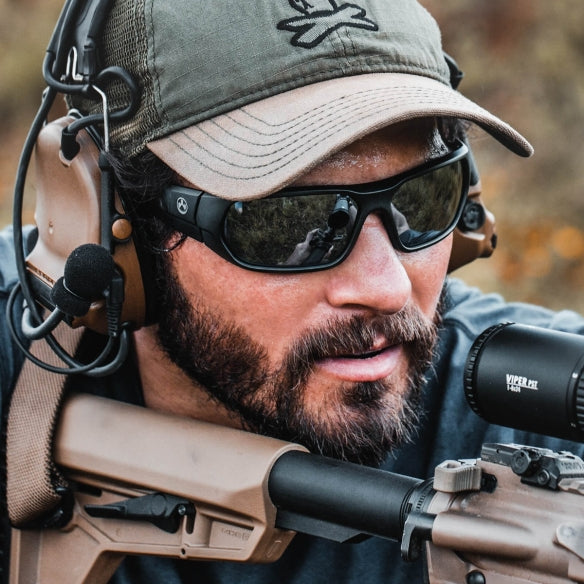 Magpul Radius Eyewear Polarised Black Grey Lens