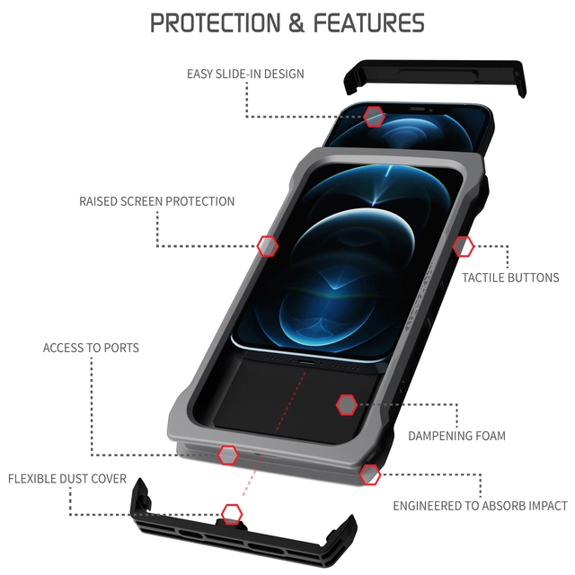 IMPCT, iPhone 12 Pro Max Phone Case | Endeavour Tactical Ltd