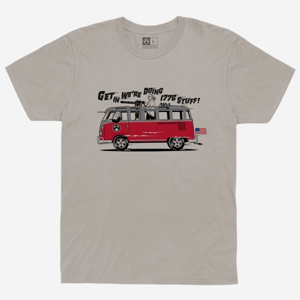 Magpul Freedom Bus Cotton T-Shirt White