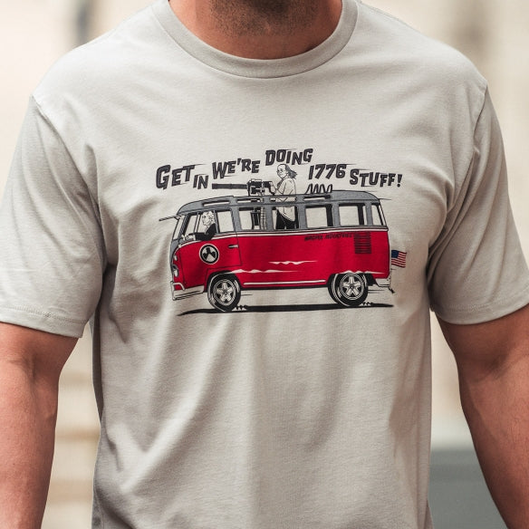 Magpul Freedom Bus Cotton T-Shirt White