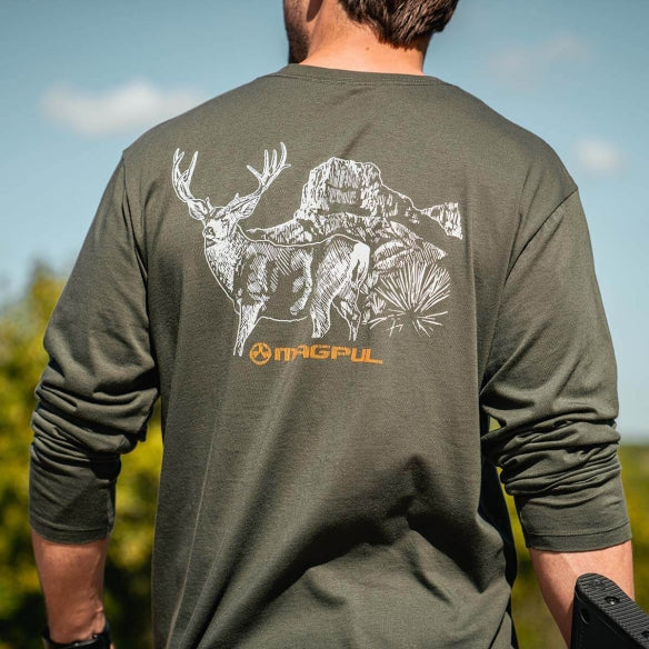 Magpul Muley Cotton Long Sleeve T-Shirt ODG