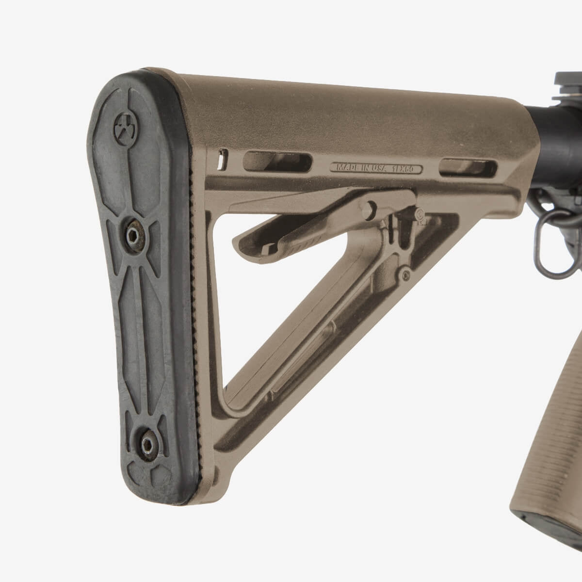 Magpul MOE Carbine Stock – Mil-Spec FDE | Endeavour Tactical Ltd Magpul MOE Carbine Stock – Mil-Spec FDE | Endeavour Tactical Ltd