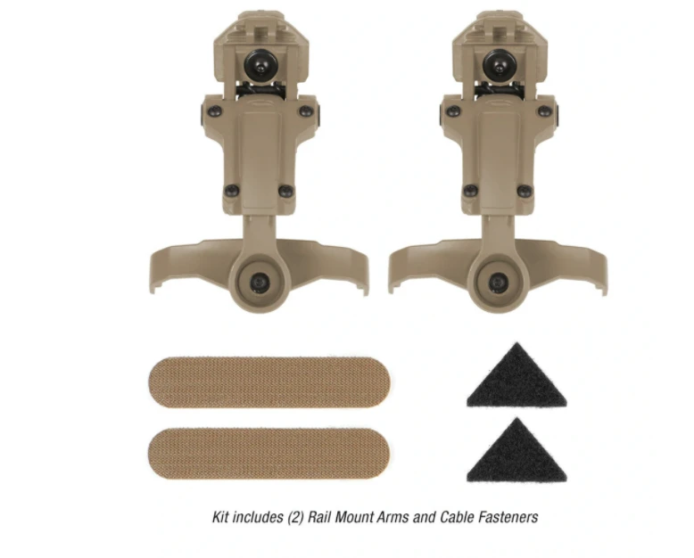 新品 GIBBOUS OUTFITTERS OPS-CORE AMP強化マウント Ops Core Amp Helmet Rail Mount Kit | Endeavour Tactical Ltd