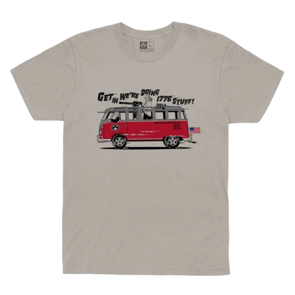 Magpul Freedom Bus Cotton T-Shirt White
