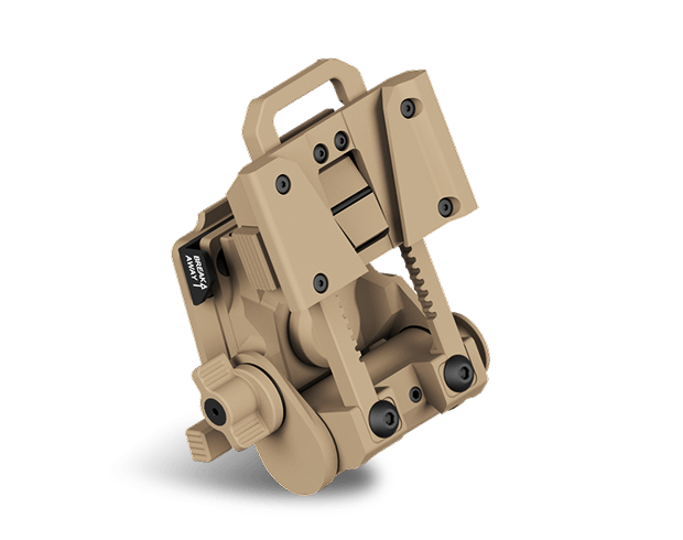 Wilcox L4G24 Helmet Mount Tan