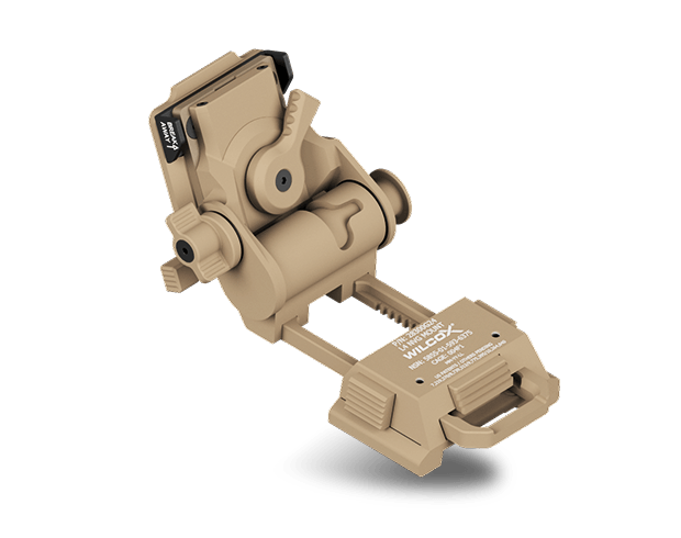 Wilcox L4G24 Helmet Mount Tan