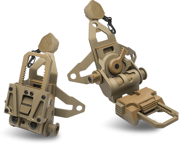 Wilcox L4G69 Helmet Mount Tan
