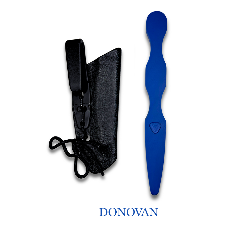 Black Triangle Group - G10 Blue Training Knife