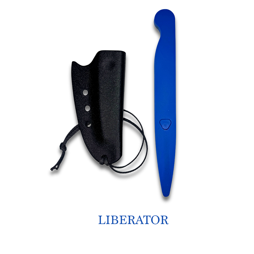 Black Triangle Group - G10 Blue Training Knife