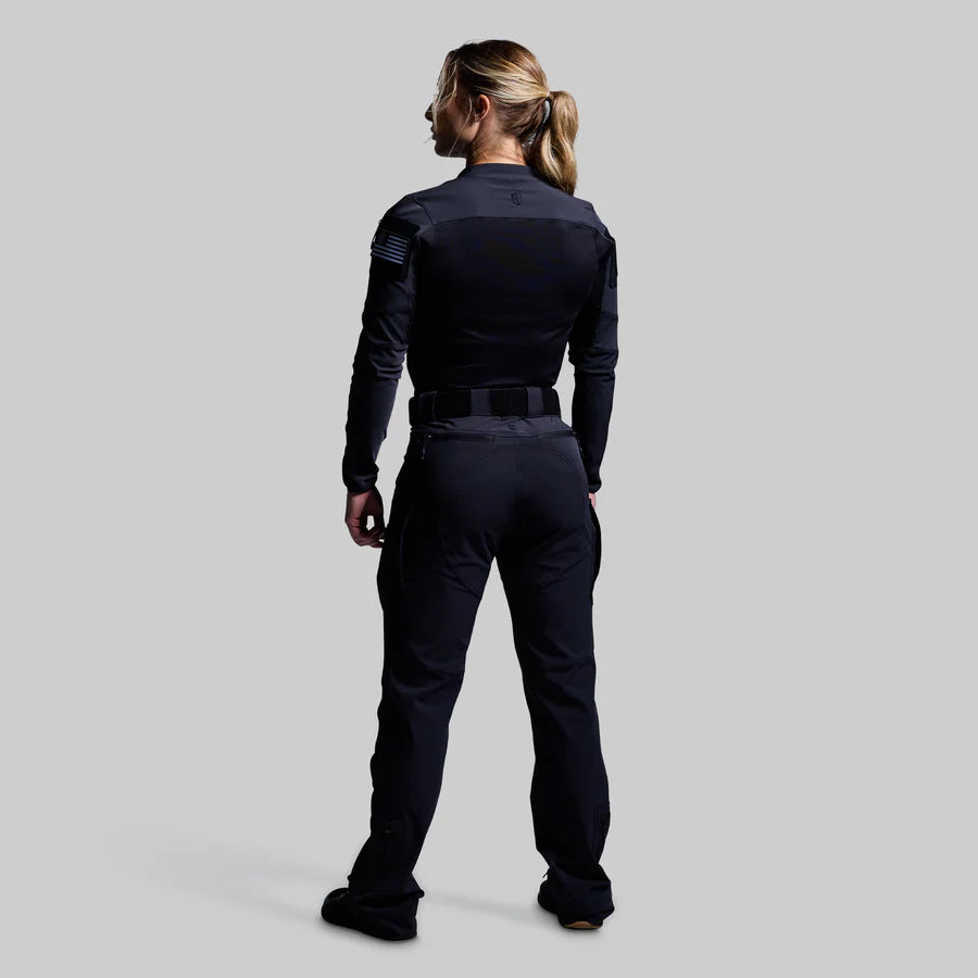 Born Primitive - Women's Long Sleeve Op Top (Black)