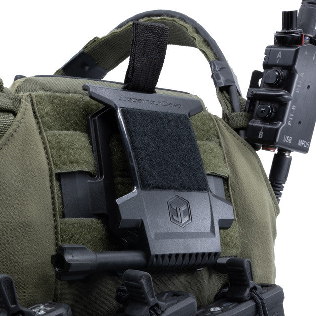 PALS Armor Plate Carrier Phone Mpount - XLarge (Blk)