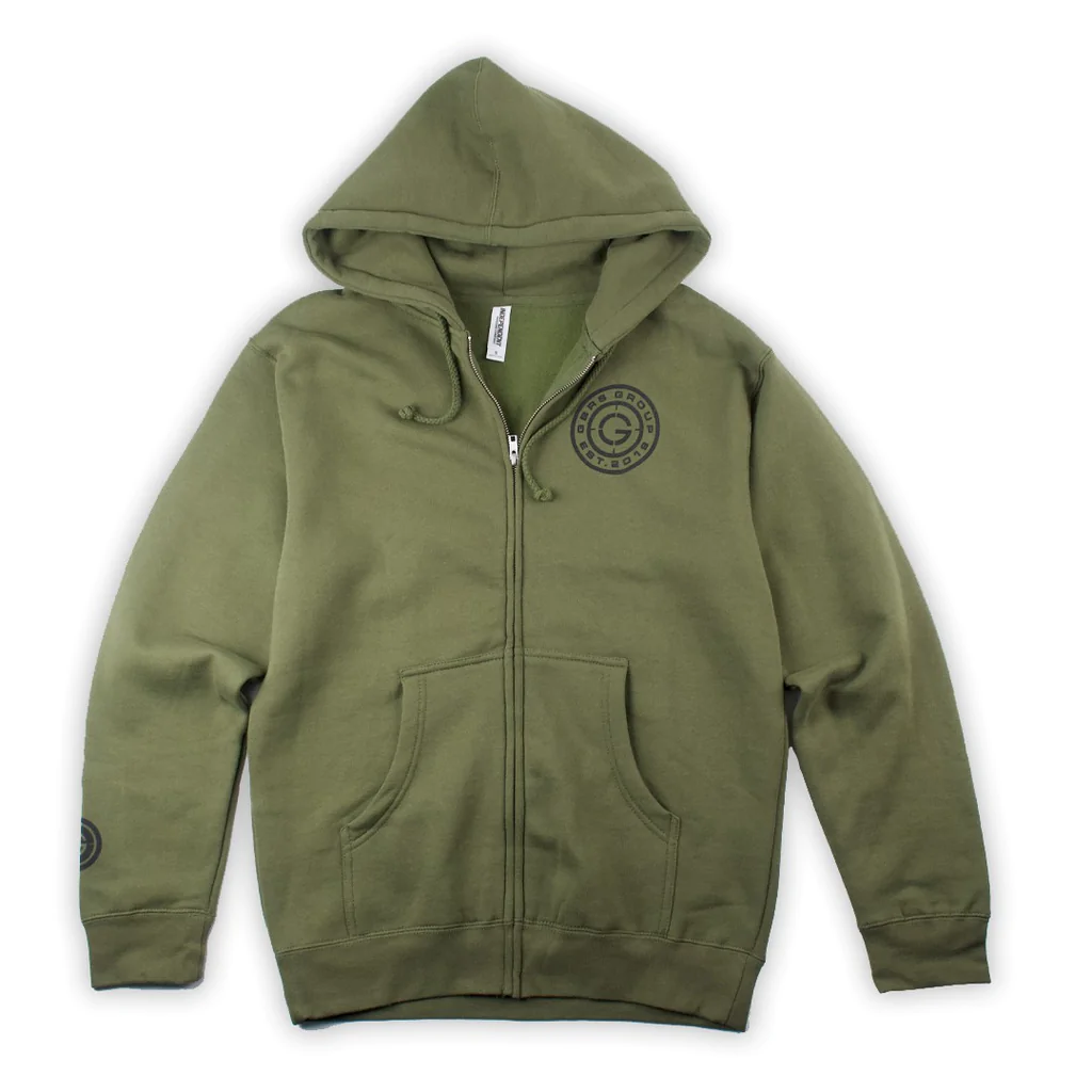 GBRS GROUP INSTRUCTOR ZIP UP HOODIE -XL