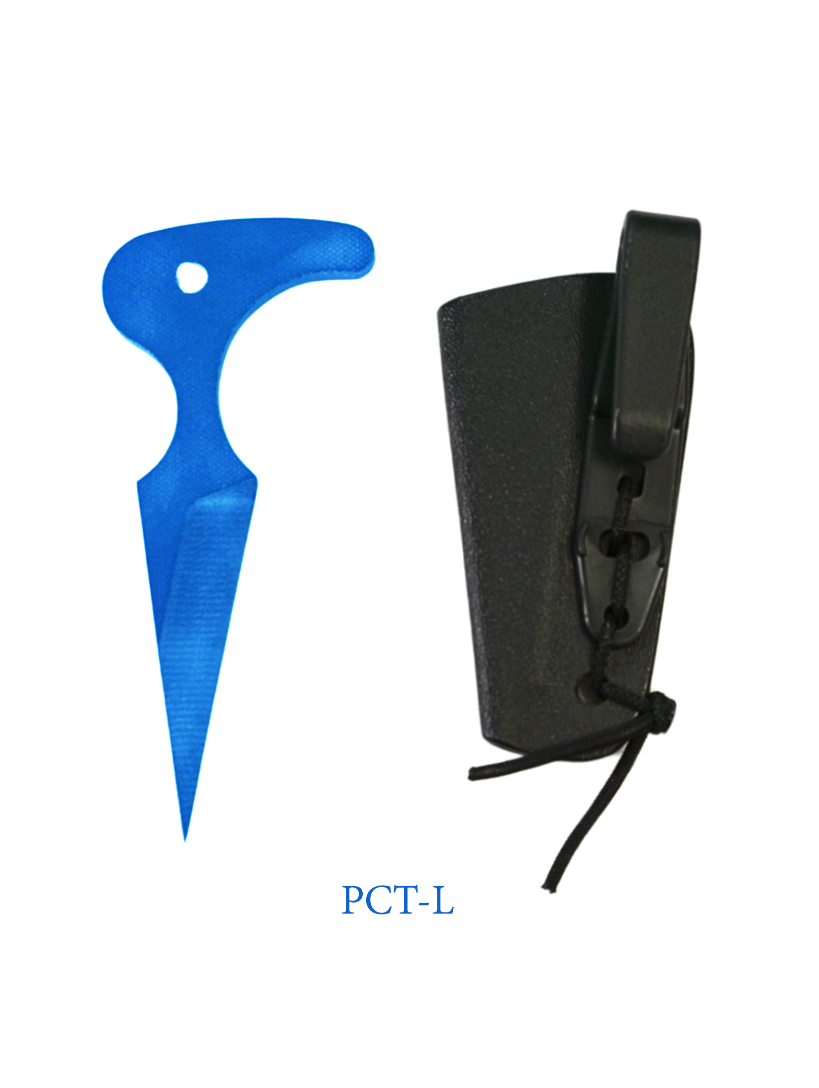 Black Triangle Group - G10 Blue Training Knife