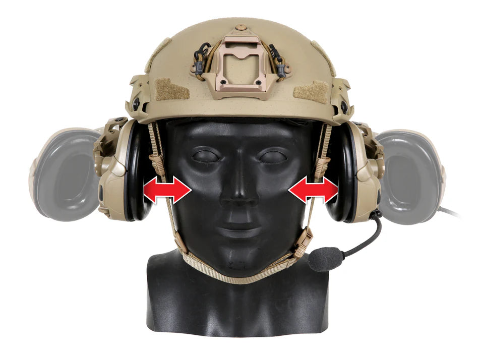OPS-CORE - AMP HELMET RAIL MOUNT KIT (VENT MODE)
