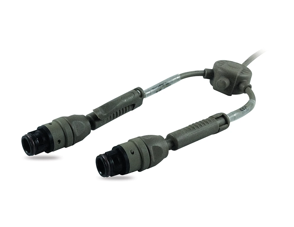 Silynx Dual Comm Splitter Cable Black