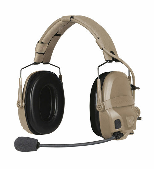 Ops-Core AMP Headset Connectorized NFMI Enabled (Tan)