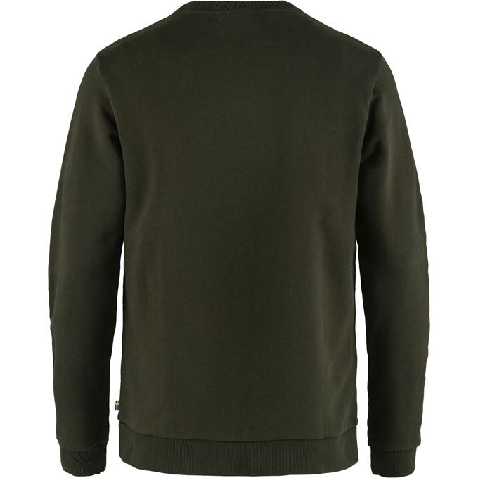 FJÄLLRÄVEN LOGO SWEATER M - XL - Deep Forest
