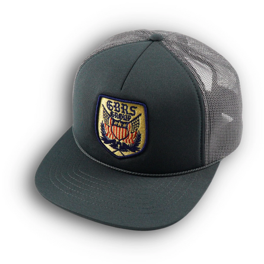 GBRS GROUP LOYALTY FOAM TRUCKER HAT GREY