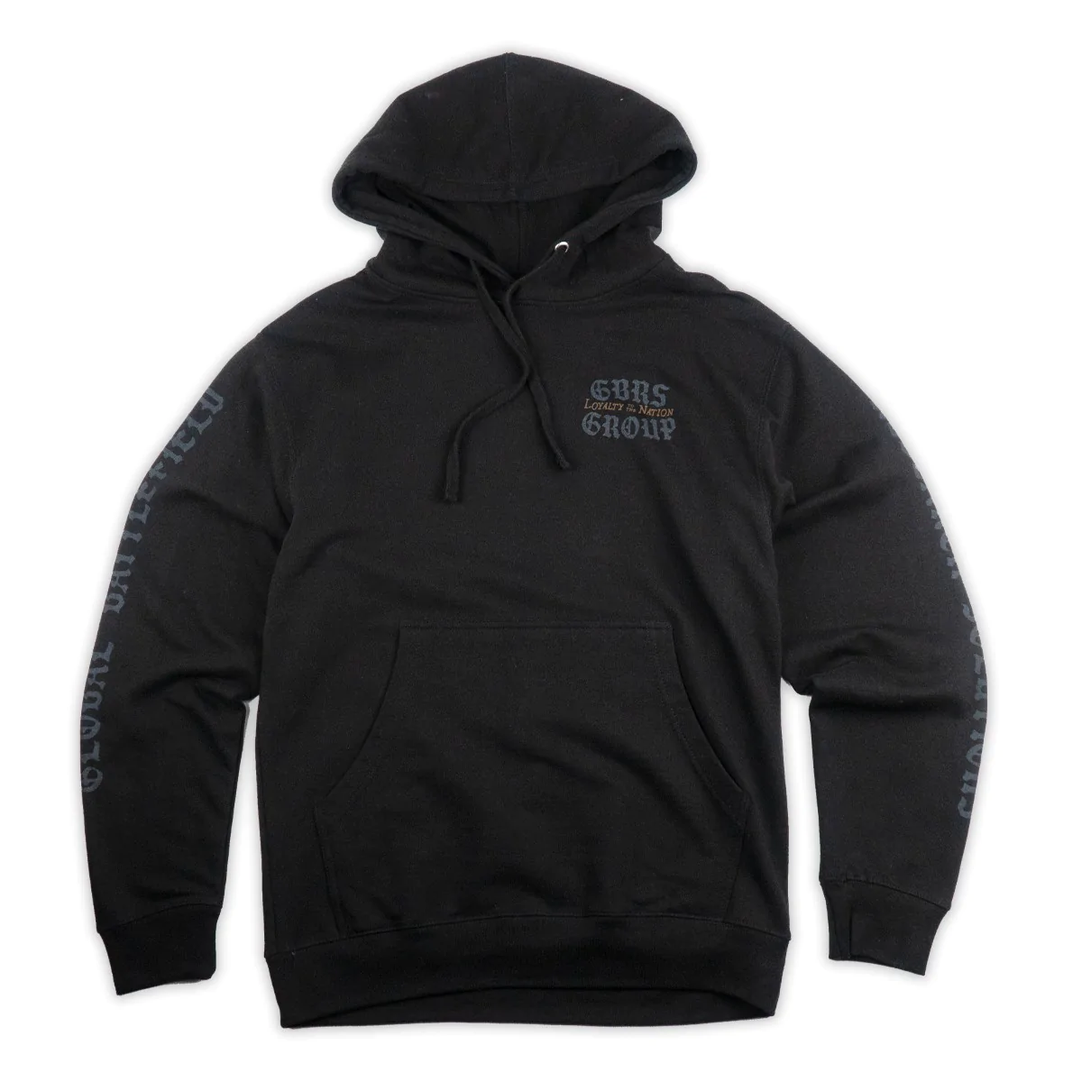 GBRS GROUP LOYALTY PULLOVER HOODIE - BLACK