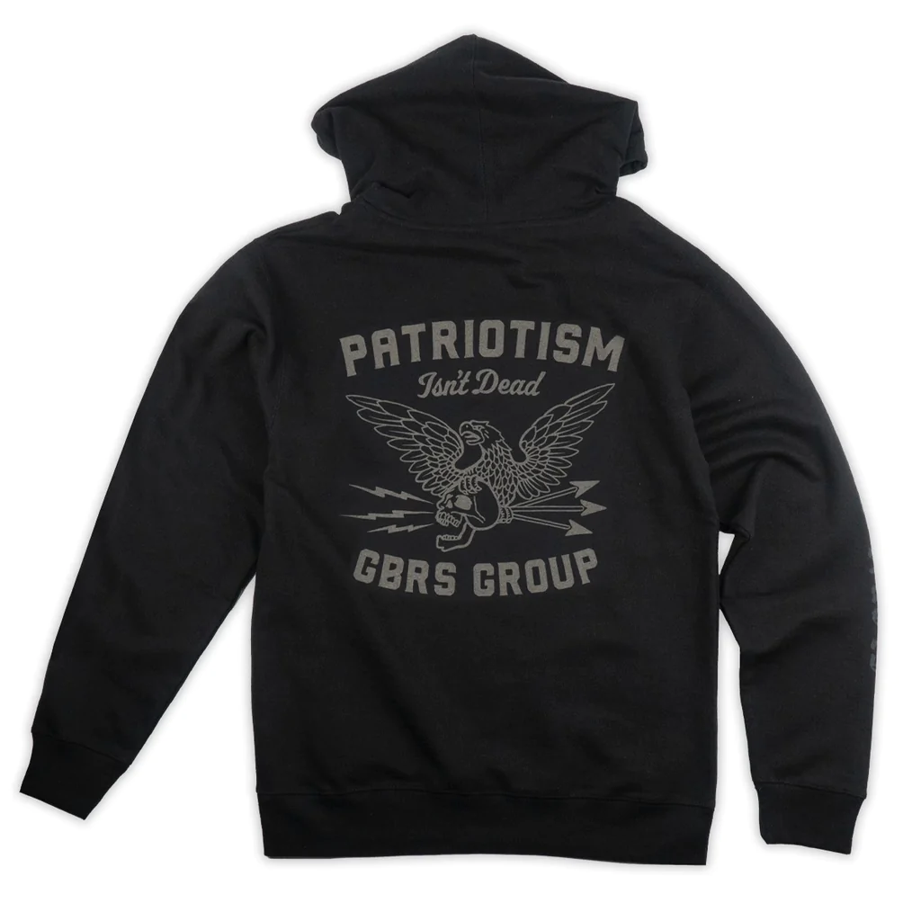 GBRS Group Patriotism Pullover Hoodie - BLK LARGE