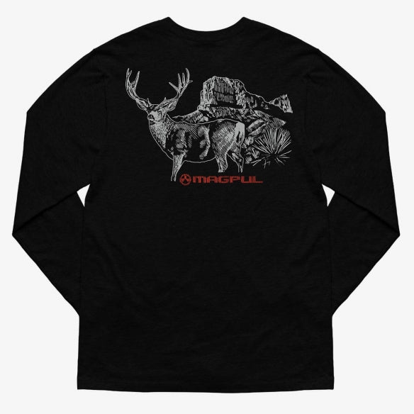 Magpul Muley Cotton Long Sleeve T-Shirt Black