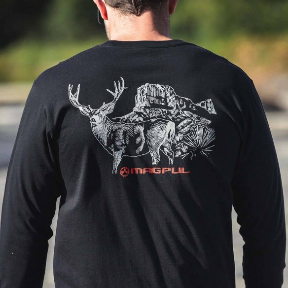 Magpul Muley Cotton Long Sleeve T-Shirt Black