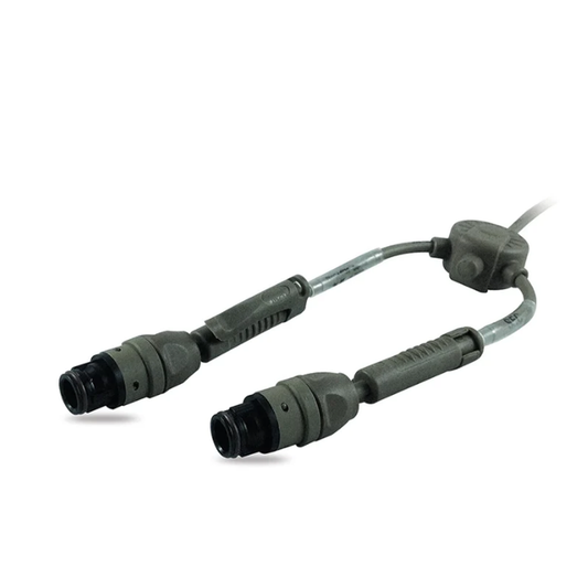 Silynx Dual Comm Splitter Cable Black