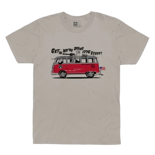Magpul Freedom Bus Cotton T-Shirt White